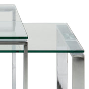 Katrine Coffee Table Set – Glass – image 6