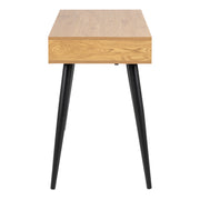 Neptun 3 Drawer Desk with 3 Drawers – Oak – image 3