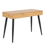 Neptun 3 Drawer Desk with 3 Drawers – Oak – image 4