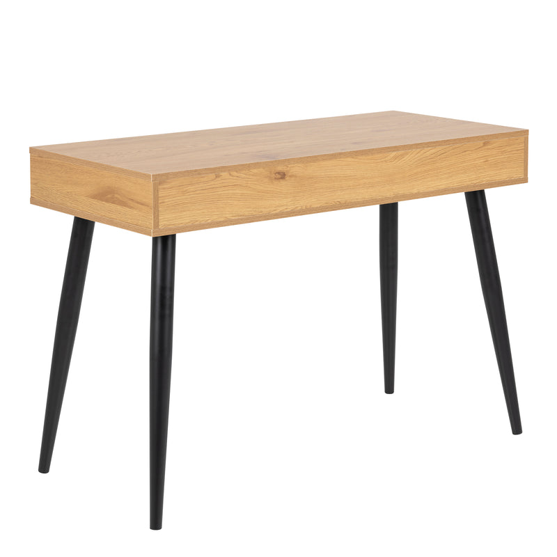 Neptun 3 Drawer Desk with 3 Drawers – Oak – image 4