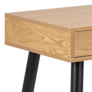 Neptun 3 Drawer Desk with 3 Drawers – Oak – image 9