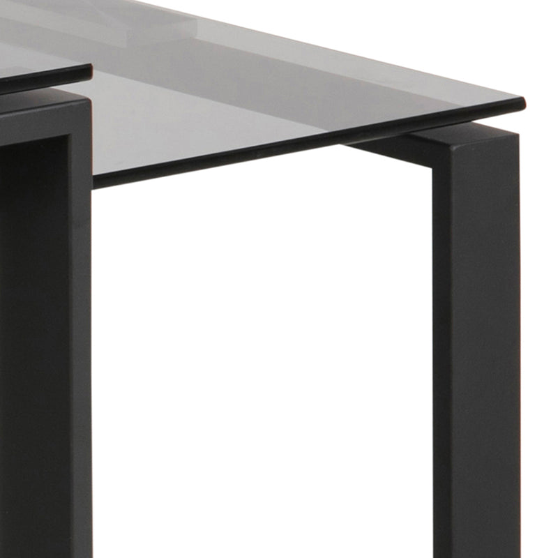 Katrine Coffee Table Set – Smoked Glass – image 6