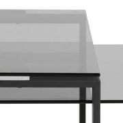 Katrine Coffee Table Set – Smoked Glass – image 7