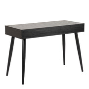 Neptun 3 Drawer Desk with 3 Drawers – Black – image 3