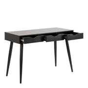 Neptun 3 Drawer Desk with 3 Drawers – Black – image 4