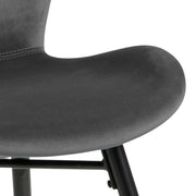 Batilda Dining Chair Set of 2 – Dark Grey – image 6