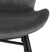 Batilda Dining Chair Set of 2 – Dark Grey – image 7