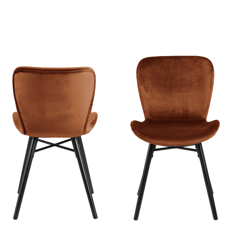 Batilda Dining Chair Set of 2 – Copper – image 2