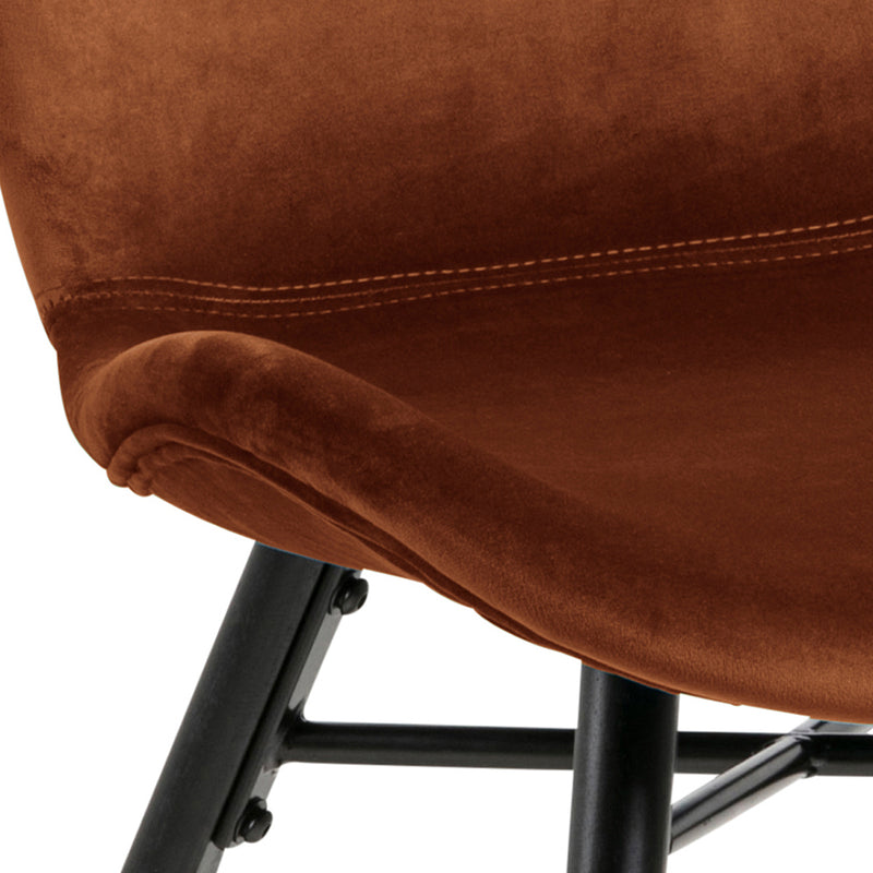 Batilda Dining Chair Set of 2 – Copper – image 7