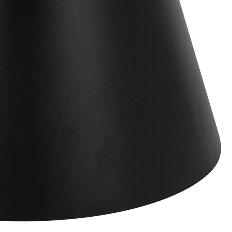 Soli Low Round Ceramic Coffee Table in Black 85.7x40cm – image 7