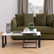 Katrine Coffee Table Set – White – image 3
