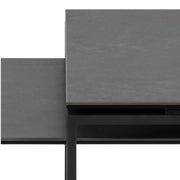 Katrine Ceramic Coffee Table Set in Black – image 7