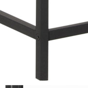 Seaford Tall Black Metal 2 Door Display Cabinet – image 6
