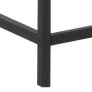 Seaford Tall Black Metal 2 Door Display Cabinet – image 8