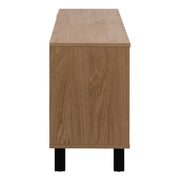 Brighton 3 Door Sideboard in Oak with Herringbone Effect – image 3