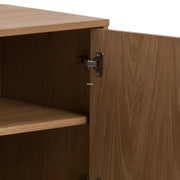 Brighton 3 Door Sideboard in Oak with Herringbone Effect – image 8