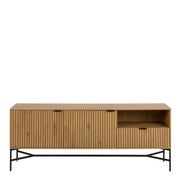 Jaipur Sideboard with 2 Doors and 1 Drawer in Wild Oak – image 2