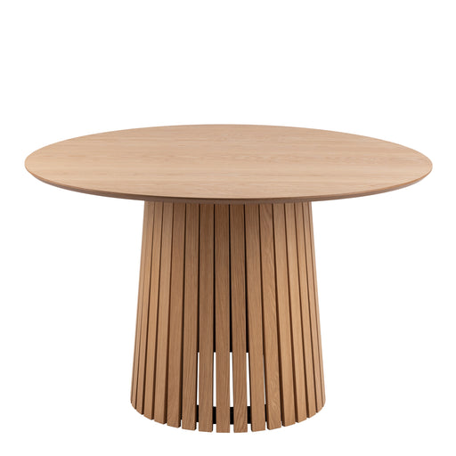 Christo Round Dining Table in Oak – image 1