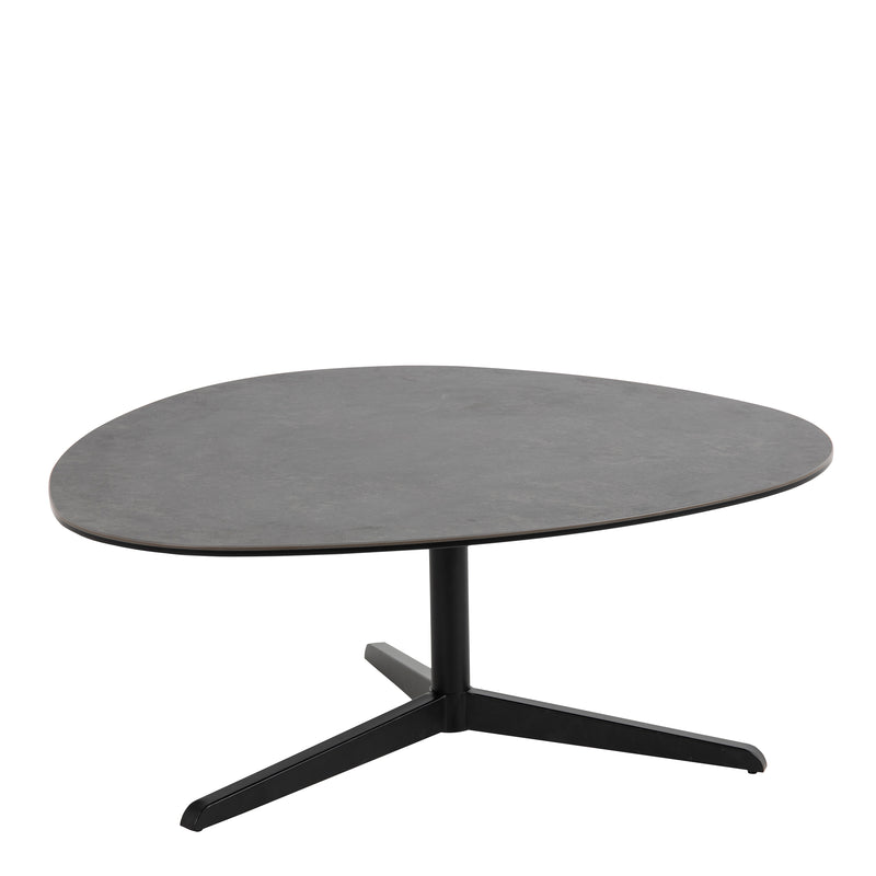 Barnsley Black Ceramic Coffee Table 100x95x41 cm – image 1