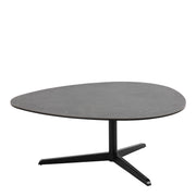 Barnsley Black Ceramic Coffee Table 100x95x41 cm – image 2