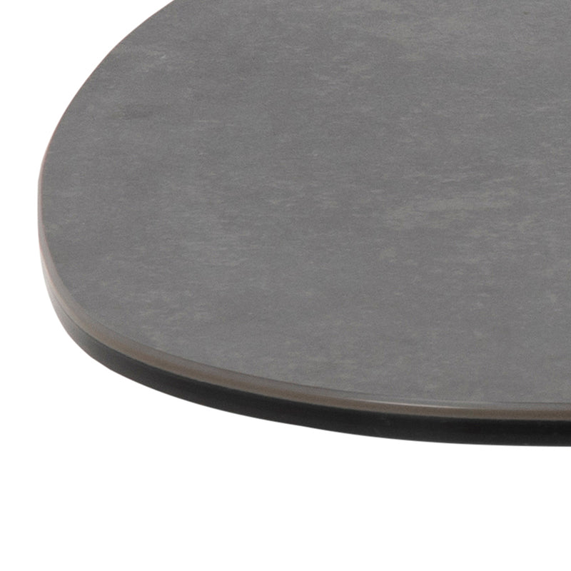 Barnsley Black Ceramic Coffee Table 100x95x41 cm – image 6