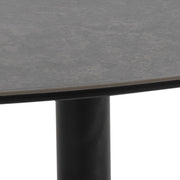 Barnsley Black Ceramic Coffee Table 100x95x41 cm – image 7