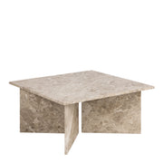 Vega Square Coffee Table with Top – Brown – image 1