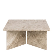 Vega Square Coffee Table with Top – Brown – image 2