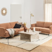 Vega Square Coffee Table with Top – Brown – image 3