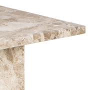 Vega Rectangular Coffee Table with Top – Brown – image 7