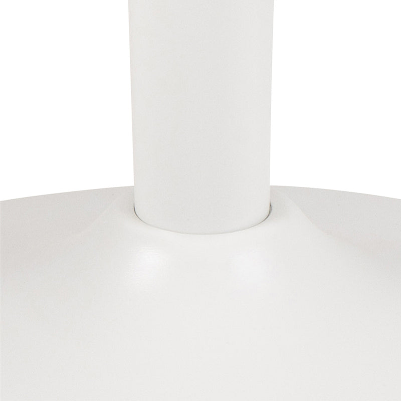Malta Ceramic Round Coffee Table – White – image 5
