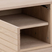 Linley 2 Door TV Unit in White Oak – image 7
