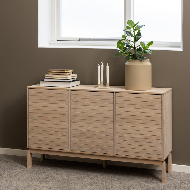 Linley 3 Door Sideboard in White Oak – image 5