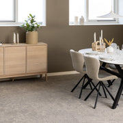 Linley 3 Door Sideboard in White Oak – image 6