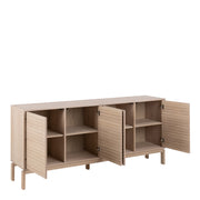 Linley 4 Door Sideboard in White Oak – image 4