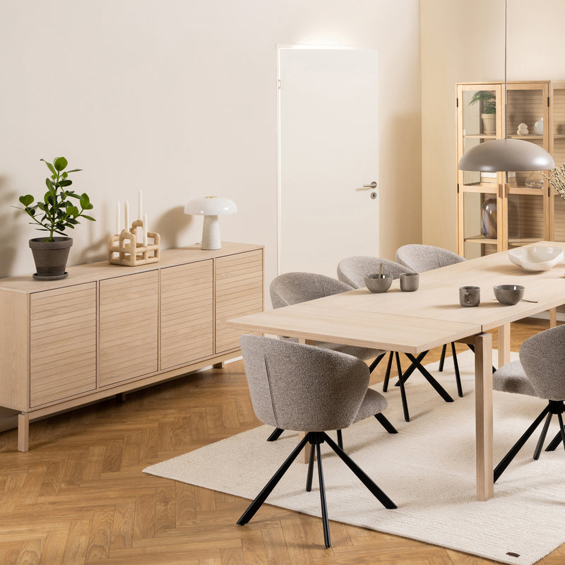 Linley 4 Door Sideboard in White Oak – image 6