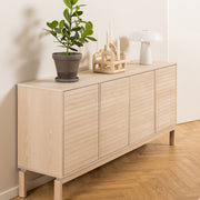 Linley 4 Door Sideboard in White Oak – image 7