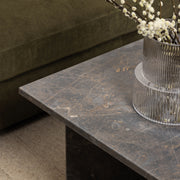 Vega Rectangular Coffee Table with Top – Marron – image 4