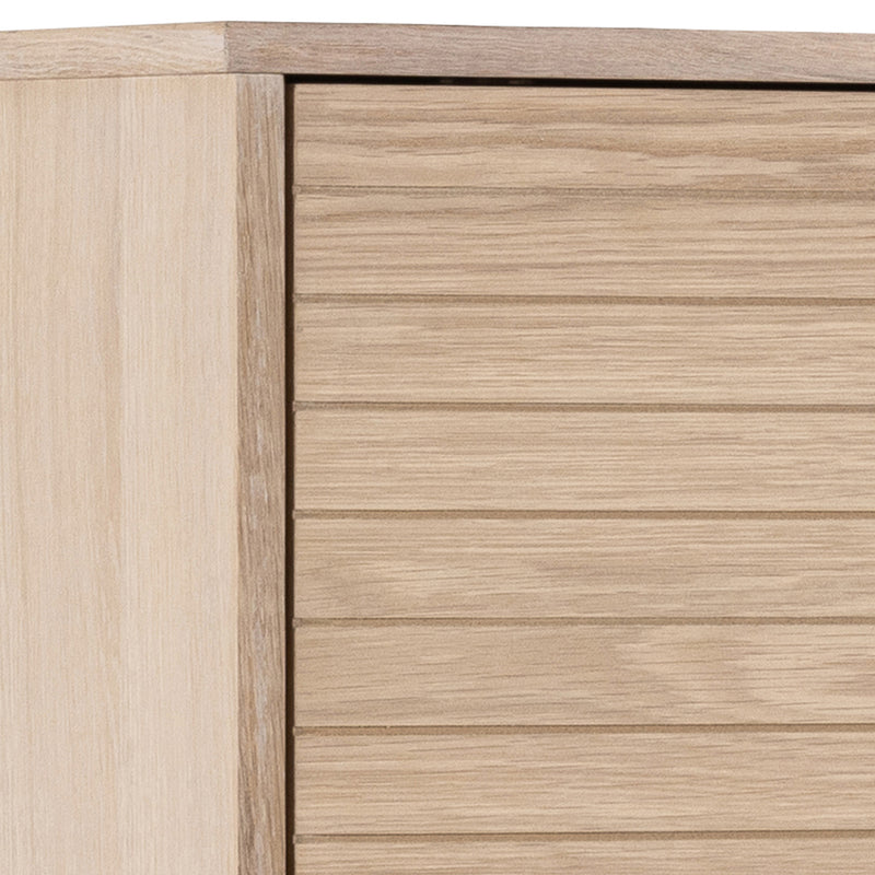 Linley Cabinet with 2 Doors and 4 Shelves in White Oak – image 7