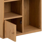 Rangoon 3 Door Bookcase in Oak – image 8