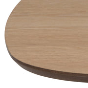 Caracas Square Coffee Table in Oak and Matt Black – image 5