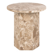 Naxos Round Side Table – Brown – image 2