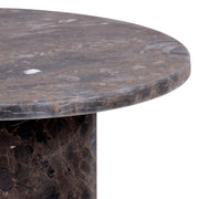 Naxos Round Side Table – Marron – image 5