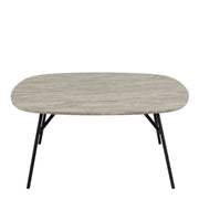 Caracas Coffee Table with Grey Marble Effect – image 2