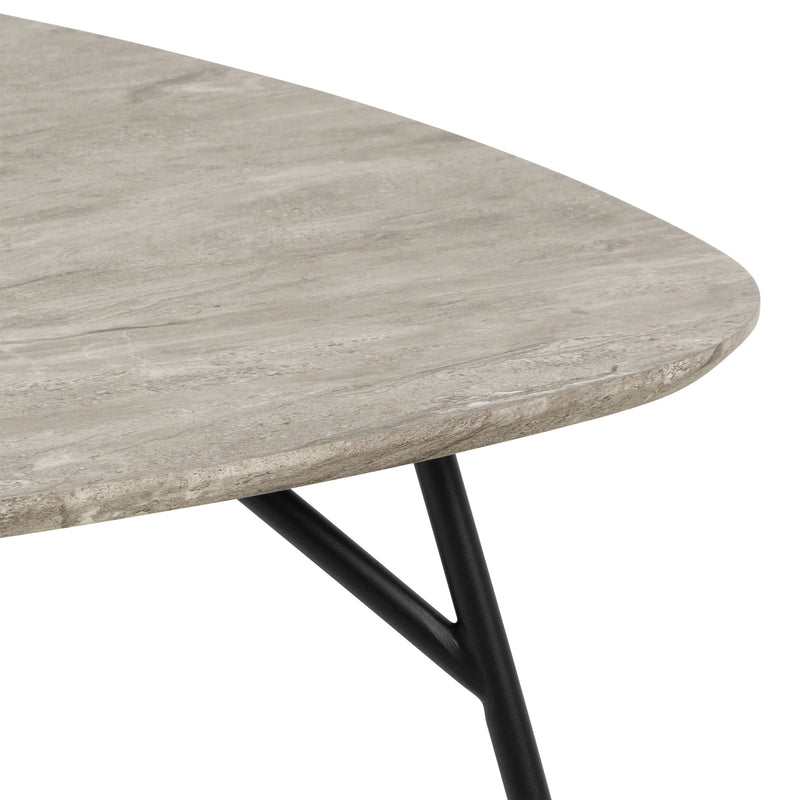 Caracas Coffee Table with Grey Marble Effect – image 5