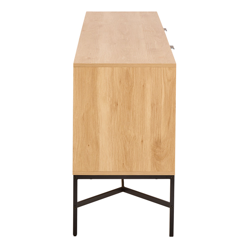Jaipur Sideboard With 2 Doors and 2 Shelves in Oak – image 4