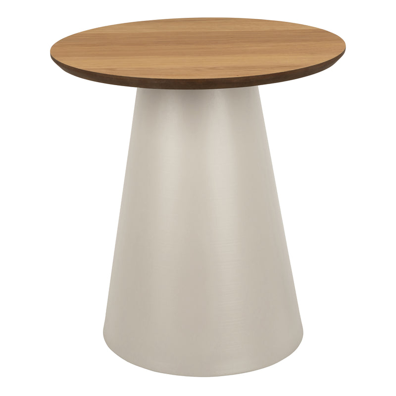 Soli Round Coffee Table in Oak/Grey 45x48cm – image 2