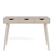 Neptun Office Desk with 3 Drawers in Grey – image 2