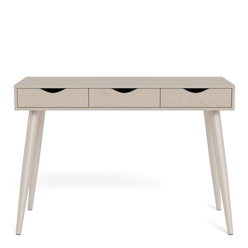 Neptun Office Desk with 3 Drawers in Grey – image 2