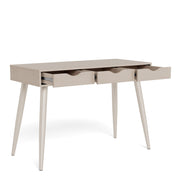 Neptun Office Desk with 3 Drawers in Grey – image 6